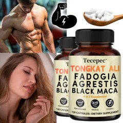 Fadogia Agrestis & MACA 6000 Mg Supplement – Build Muscle Mass –