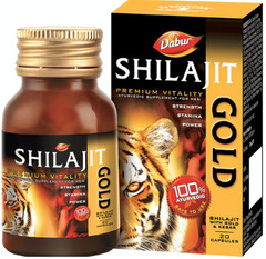 Shilajit Gold 20caps. 100% Ayurvedic For Power | Free shipping