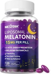 Liposomal Time Release Melatonin + Magnesium Sleep Support Supplement
