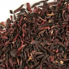 WholeSALE!! ORGANIC Hibiscus Red Flower PREMIUM Cut/Sifted Dried-4 oz, 1 lb.
