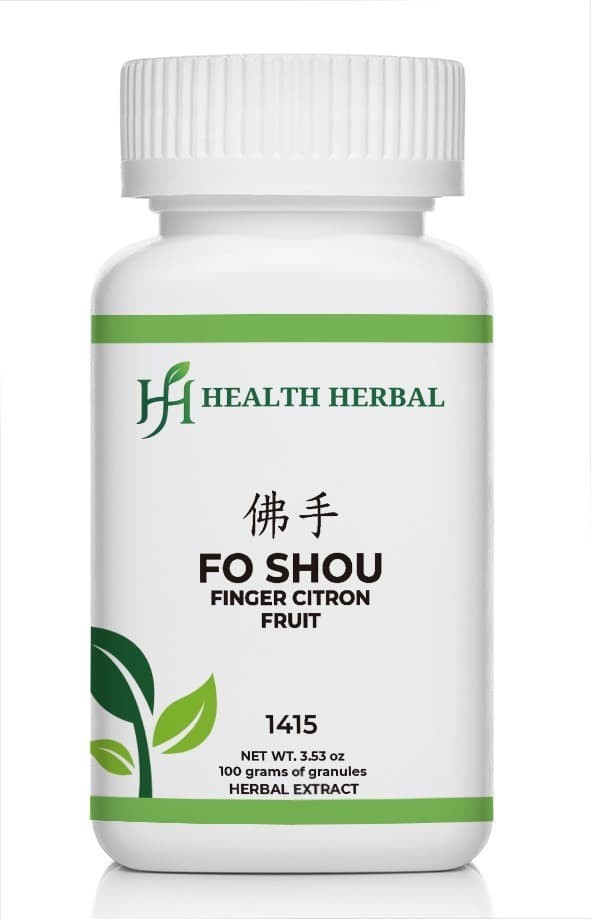 Health Herbal-Fo Shou/Finger Citron Fruit 100 Grams/Bottle