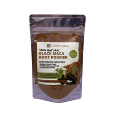 Maca Root Powder Black Raw Pure Natural NonGMO Peruvian Superfood Bulk