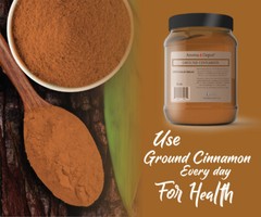 2lb Cinnamon Powder 100% Ground Pure Natural Canela Indonesia Cassia 32oz JAR