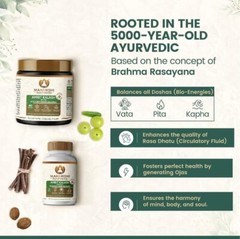 Maharishi Amrit Kalash Dual Pack – 600gm Nectar Paste & 60 Tablets Ambrosia