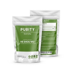 Purity Natural Beauty Certified Organic He Shou Wu – Large 5oz Bag of 30:1