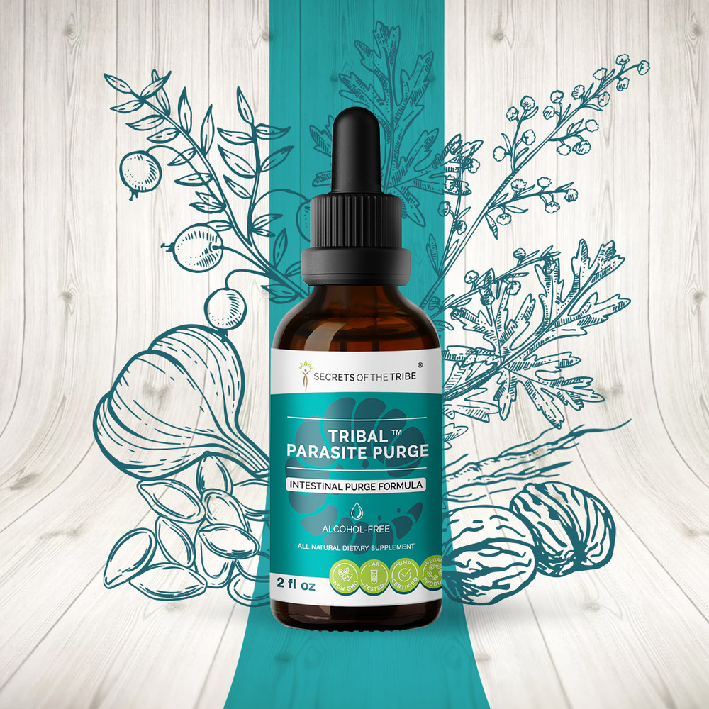 Secrets Of The Tribe Tribal Parasite Purge Tincture Alcohol-FREE