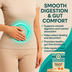 Indigestion Complex Caps 750mg-Digest Enzymes, Ginger, Peppermint Fennel, Papaya