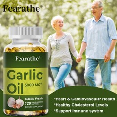 Garlic Oil 5000 MG*Promotes Heart and Cardiovascular Health