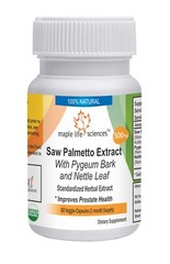 Saw Palmetto Pygeum Bark Nettle Leaf Capsules For Hair Loss Prostate Health