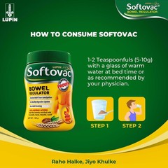 Softovac-SF Bowel Regulator Powder Sugar Free jar – 450g