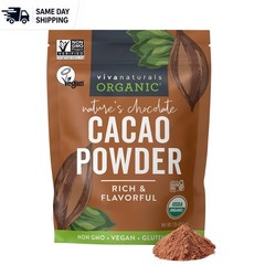 1 lb Organic Cacao Powder – Guilt-Free Dark Chocolate for Baking & Keto Recipes