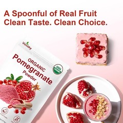 Organic Pomegranate Powder 4oz 114g Pure Juice Powder Non GMO Gluten Free Vegan
