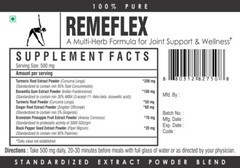 Turmeric Curcumin, Boswellia, Bromelain Piperine Joint Support Supplement Powder