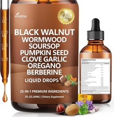 Parasite Cleanse Tincture/Extract-Wormwood,Black Walnut Hull, Clove,Best Quality