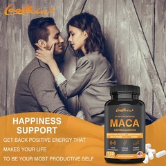 Maca 9705mg – Ashwagandha,Testosterone Booster, Men’s Health, Energy, Endurance