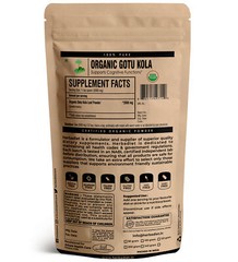 100% Organic Gotu Kola Leaf Centella Asiatica Powder PURE For Anxiety, Calm Mind