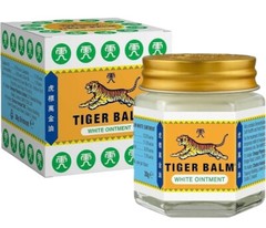 12x 30g Tiger Balm White Ointment – headache, muscle pain relief & massage