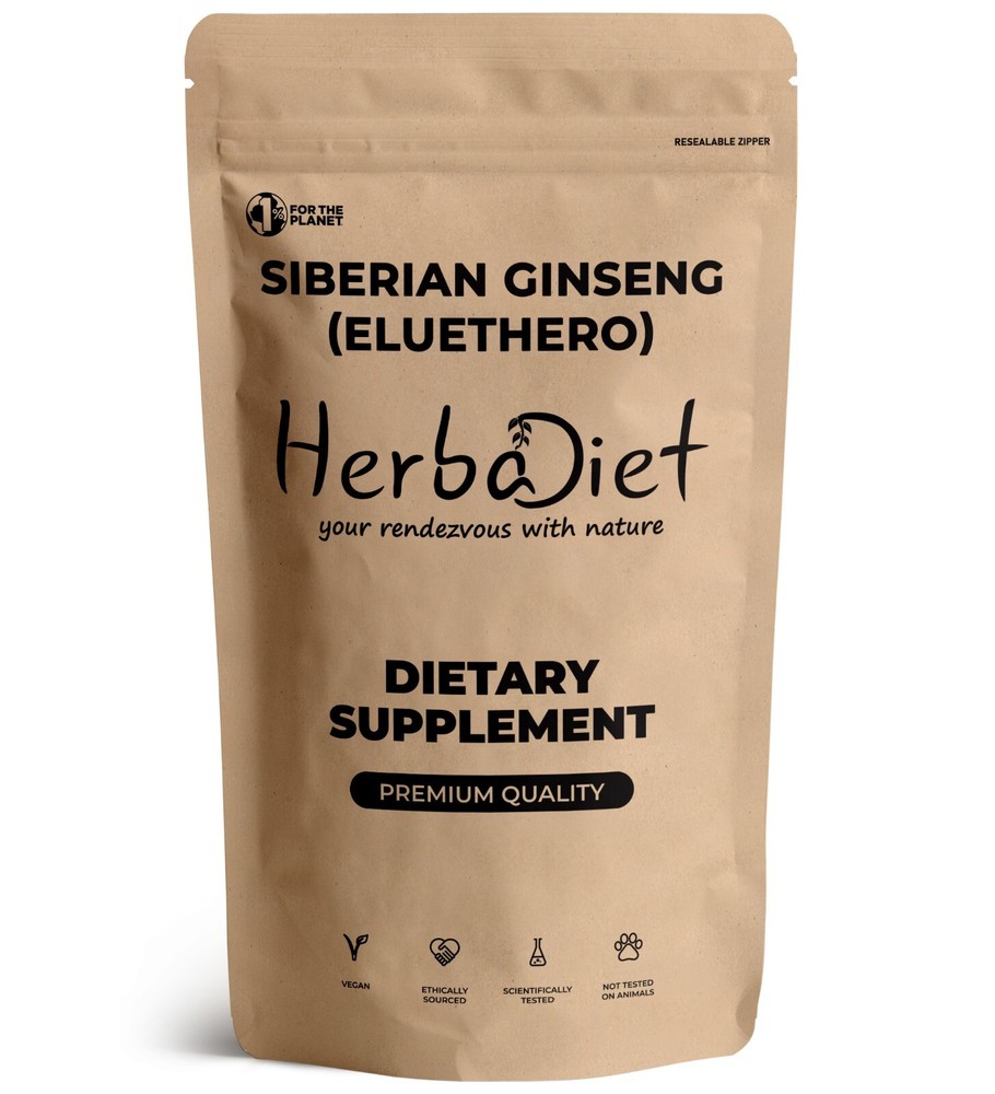 Siberian Ginseng Extract Powder 1.0% Eleutherosides Potent Eleuthero Root Immune