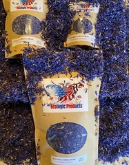 Blue Cornflower Petals: Natural for Tea/Craft/Salads 8 oz Free Ship Wild Crafted