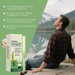 Mullein Lung Purifier Herbal Inhaler suitable for Lung Health &Fresh Air