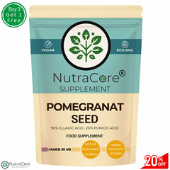 Pomegranate Seed Extract Caps 6000mg(90% ELLAGIC ACID &20% PUNICIC acid)-180Caps