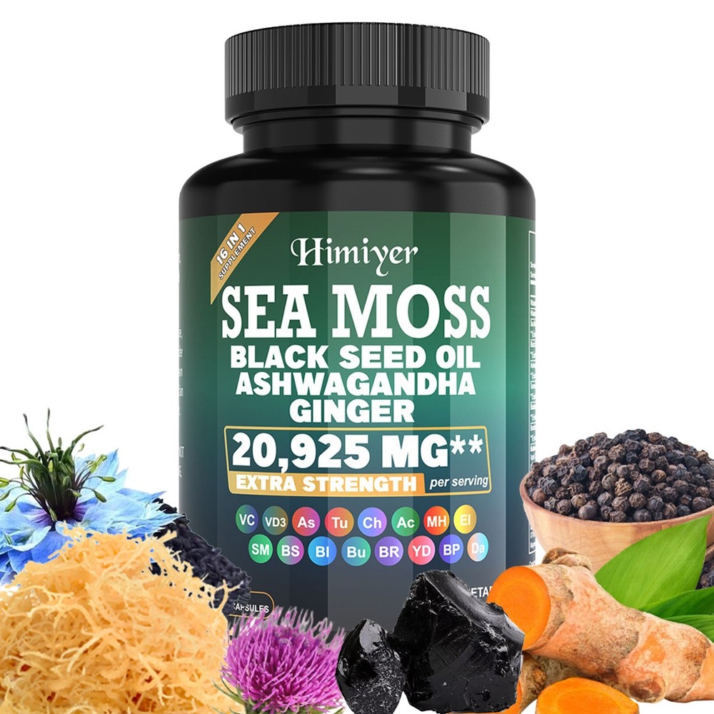 Sea Moss Capsule – Digestion, Immunity, Vitality, Metabolism