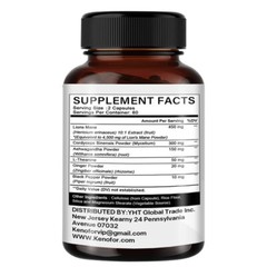 Lion’s Mane Supplement-Brain Booster,Support Focus, Cognition, Memory & Immunity
