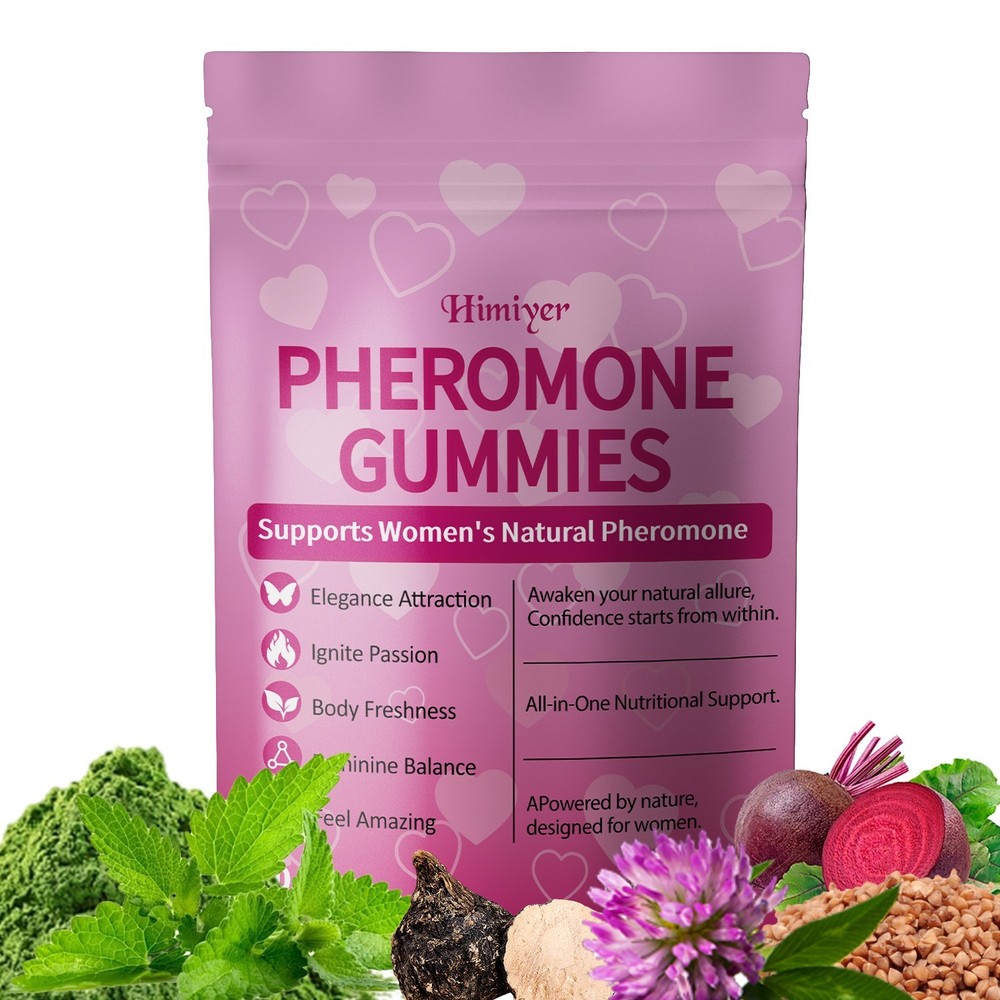 Pheromone GUmmies-Hormonal balance, feminine charm, body fragrance