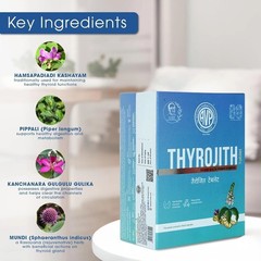 AVP Thyrojith 100 Tablets Ayurvedic Remedy for Thyroid Hormone Imbalance o803