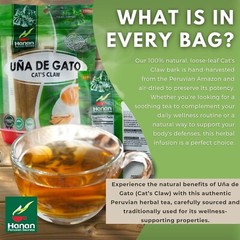 Te de Uña de Gato 80g – Cat’s Claw Loose Leaf Tea for Joint Support from Peru