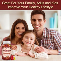 2 bottles of lion meat mushroom complex support memory attention intelligence