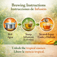 Hojas de Mango (Mango Leaf Tea) – Jumbo 4 oz Loose Leaf Herbal Tea – 100% Natura