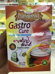 Gastro Cure Herbal Ayurvedic Natural Gastritis Ulcer Heartburn Indigestion Tea