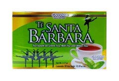 4 TE Santa Barbara Te Verde Quema Grasa Sobre peso Baja De Peso 120 Sobres
