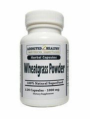 120 Wheatgrass Powder SuperFood Capsules | Nutrients, Alkalinity,Healing & More