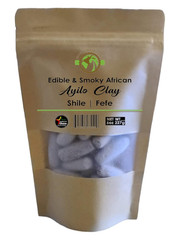 African Ayilo Clay 6oz Natural Detox Edible Clay Raw Ghana Healing Beauty Remedy