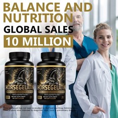 Horse Gelatin 1000MG Capsule – Hydrolyzed Gelatin Complex