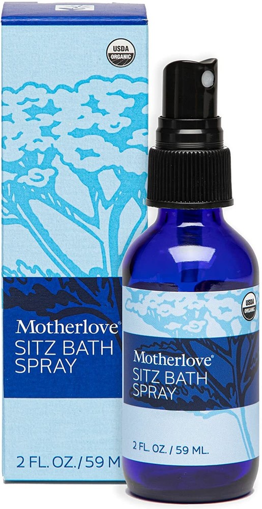 Motherlove Sitz Bath Spray Certified Organic 2oz Postpartum Childbirth Care 2/26