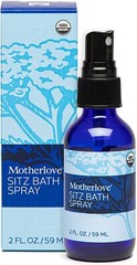 Motherlove Sitz Bath Spray Certified Organic 2oz Postpartum Childbirth Care 2/26