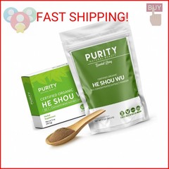 Purity Natural Beauty Certified Organic He Shou Wu – Large 5oz Bag of 30:1 Conce