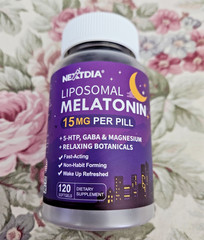 Liposomal Time Release Melatonin + Magnesium Sleep Support Supplement