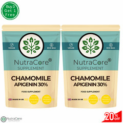 Chamomile Extract Capsules 6000mg-(30% Apigenin)-Sleep Aid & Mood-180Caps