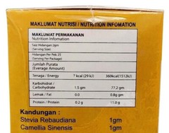 Pure Herbal Premium Tea with Stevia Rebaudiana Camellia Sinensis FREE SHIPPING