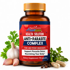 Anti Parasite Complex 3 Bottles Herbal Detox Wellness Support 270 Caps
