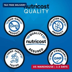 Nutricost Nitric Oxide Booster 2250mg, 180 Capsules – 750mg Per Casule
