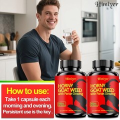 HORNY GOAT WEED Supplement – male support, long-lasting, endurance, hard