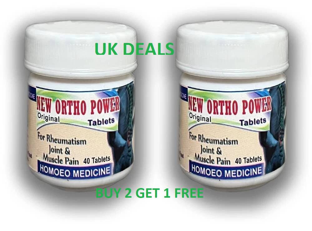 Ayurvedic new Ortho Power Tablet (40 Tablet) BUY 2 GET 1 FREE Ayurvedic Tablet