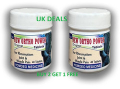 Ayurvedic new Ortho Power Tablet (40 Tablet) BUY 2 GET 1 FREE Ayurvedic Tablet