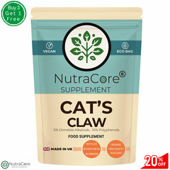 Cats Claw Capsules 5500mg-(10% Polyphenols)-Relaxing Muscles & Helping Immunity