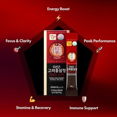 Korean Ginseng Extract Sticks 13 Ingredient Blend